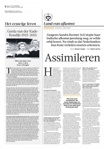 0414V2 LEVEN AFKOMST Sandra Reemer pagina 1