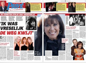 Sandra Reemer in de telegraaf 24 januari 2015